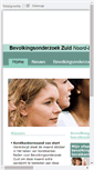 Mobile Screenshot of bevolkingsonderzoekzuid.nl